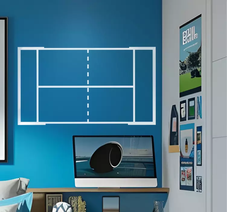 άλλα αθλήματα γήπεδο κουπί - TenStickers