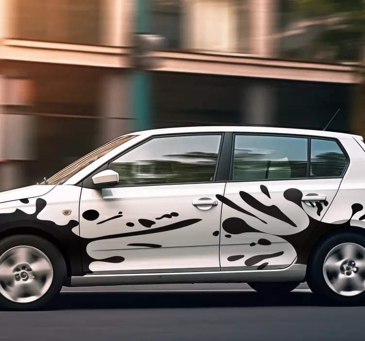 αυτοκόλλητο αυτοκίνητα λεκέδες βαφής - TenStickers