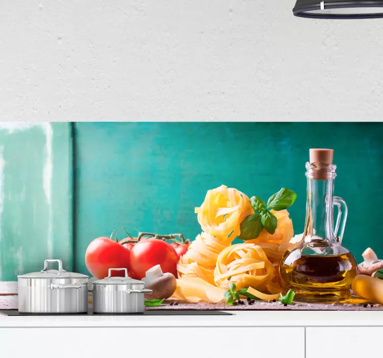 Αυτοκόλλητο με αυτοκόλλητο μενού τροφίμων - TenStickers