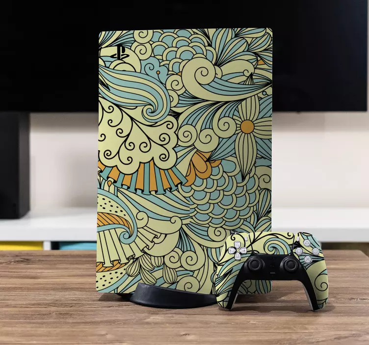 παστέλ χρώματα σχεδιασμού playstation decal - TenStickers