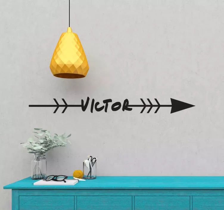 αυτοκόλλητο εξατομικευμένου αντικειμένου βέλους - TenStickers