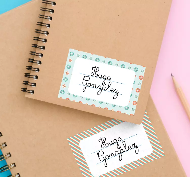 εξατομικευμένα αυτοκόλλητα ονόματος για παιδί - TenStickers