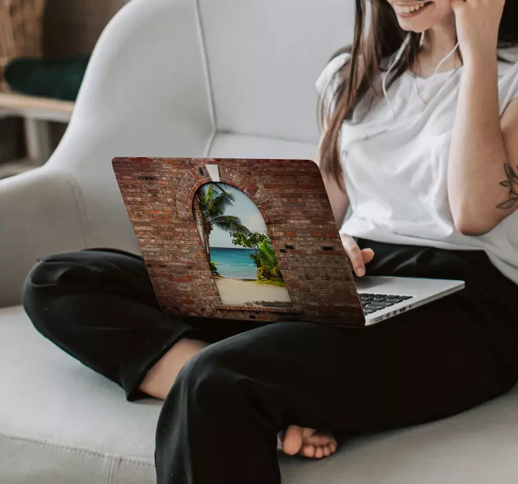 εξατομικεύσιμες 3d αψίδες για φορητούς υπολογιστές - TenStickers