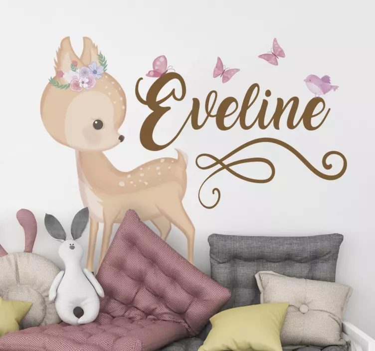 αυτοκόλλητο με ελάφια - TenStickers