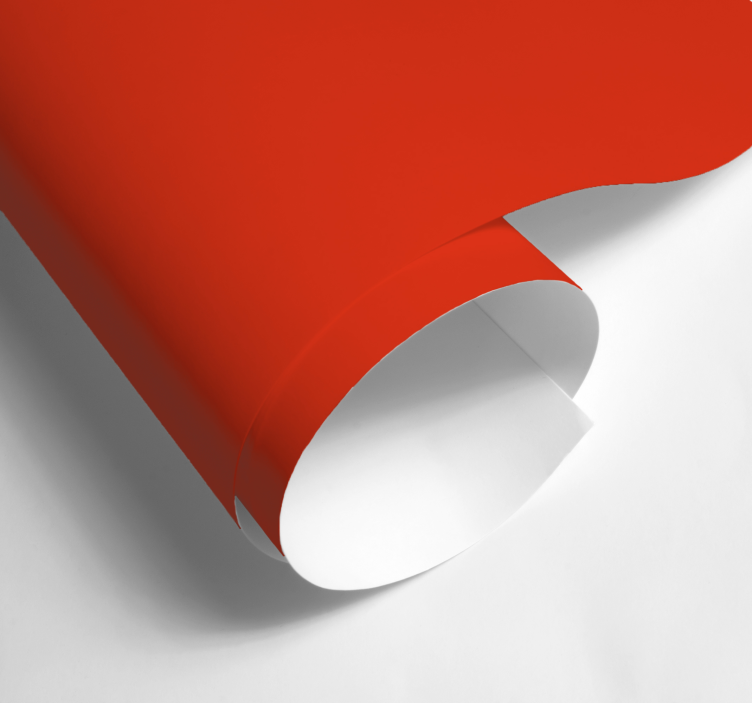 Αυτοκόλλητο μονόχρωμου φύλλου ματ κοραλί κόκκινο - TenStickers