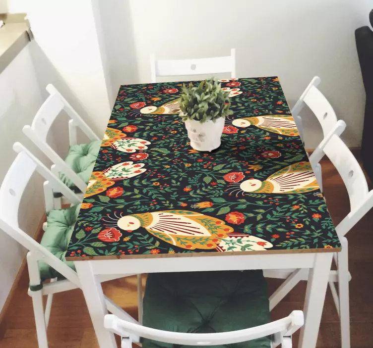 αυτοκόλλητο με στιλ πολωνικής επίπλωσης - TenStickers