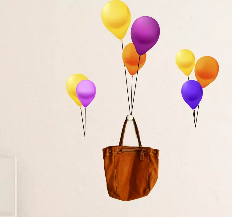 αυτοκόλλητο τοίχου με μπαλόνι - TenStickers