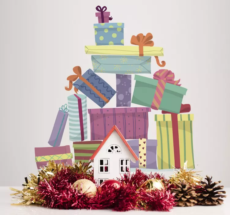 παρόν αυτοκόλλητο τοίχου στο βουνό - TenStickers