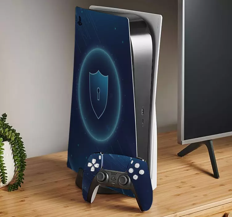 Αυτοκόλλητο ps5 Κάλυμμα Ασφαλείας Κονσόλας - TenStickers