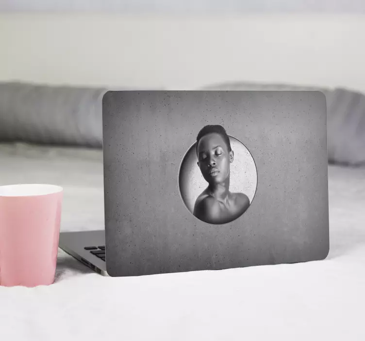 ακατέργαστο σκυρόδεμα προσαρμόσιμα δέρματα φορητών υπολογιστών - TenStickers