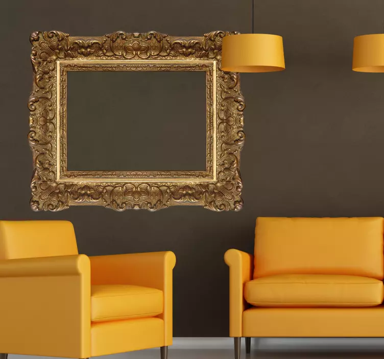 αυτοκόλλητο πλαίσιο αναγέννησης - TenStickers