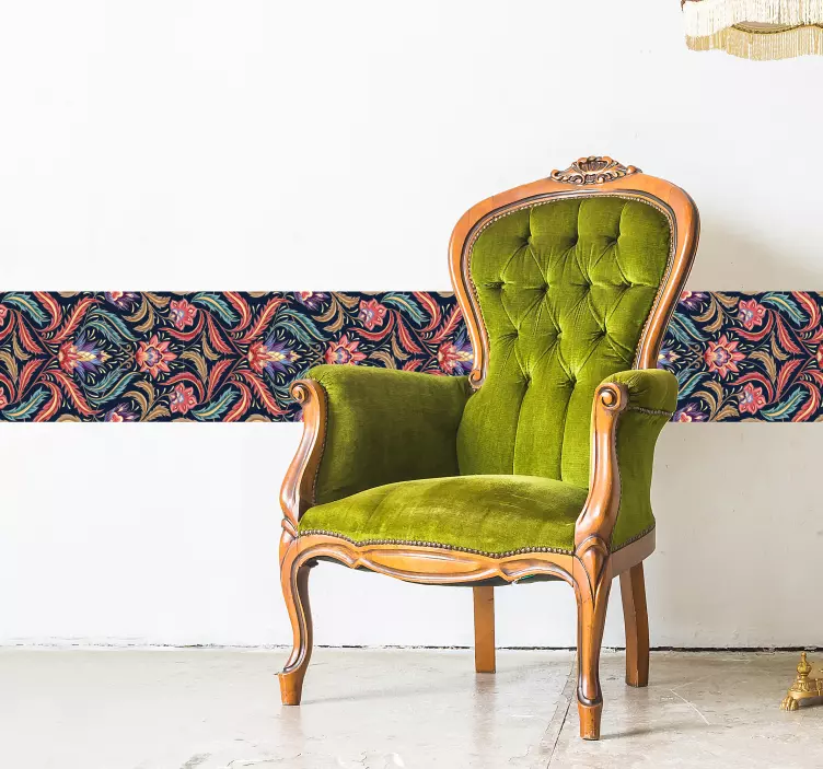 ρετρό στολίδι σαλόνι τοίχο διακόσμηση - TenStickers