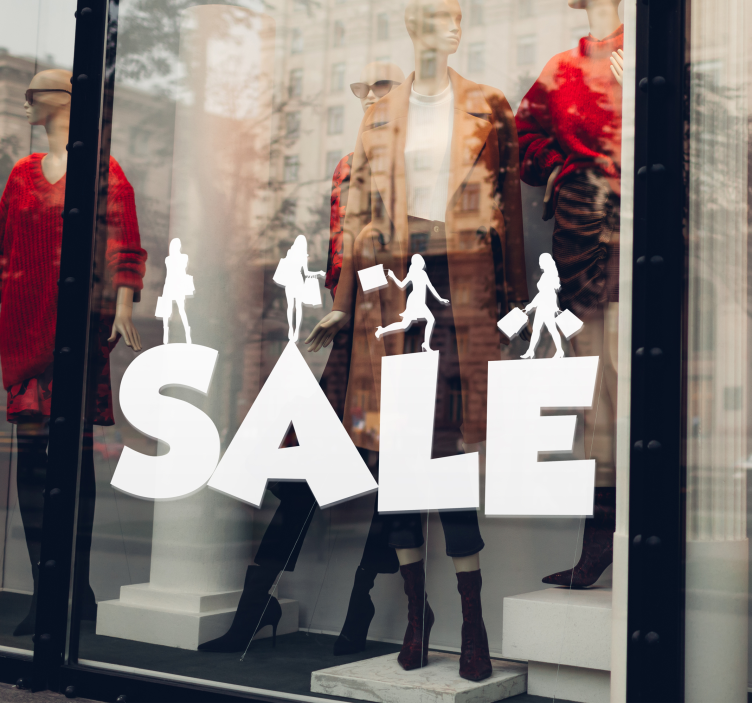 Αυτοκόλλητα προσφορών πινακίδα πώλησης επιχείρησης - TenStickers