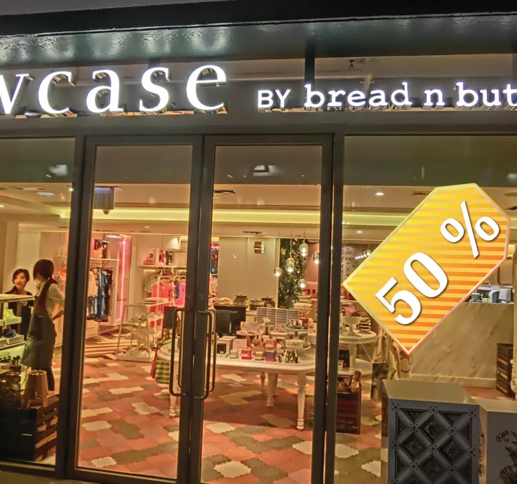 Αυτοκόλλητα προσφορών προσαρμοσμένη ετικέτα πώλησης - TenStickers