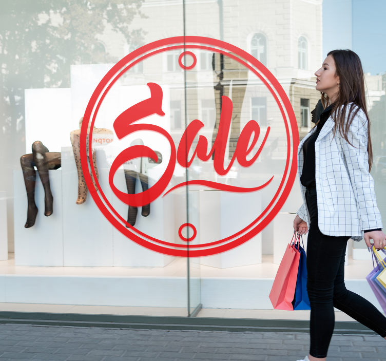 Αυτοκόλλητα προσφορών αυτοκόλλητα γράμματα Ηνωμένο Βασίλειο - TenStickers