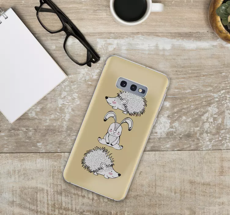 αυτοκόλλητο Samsung γοητευτικά πλάσματα φίλοι - TenStickers