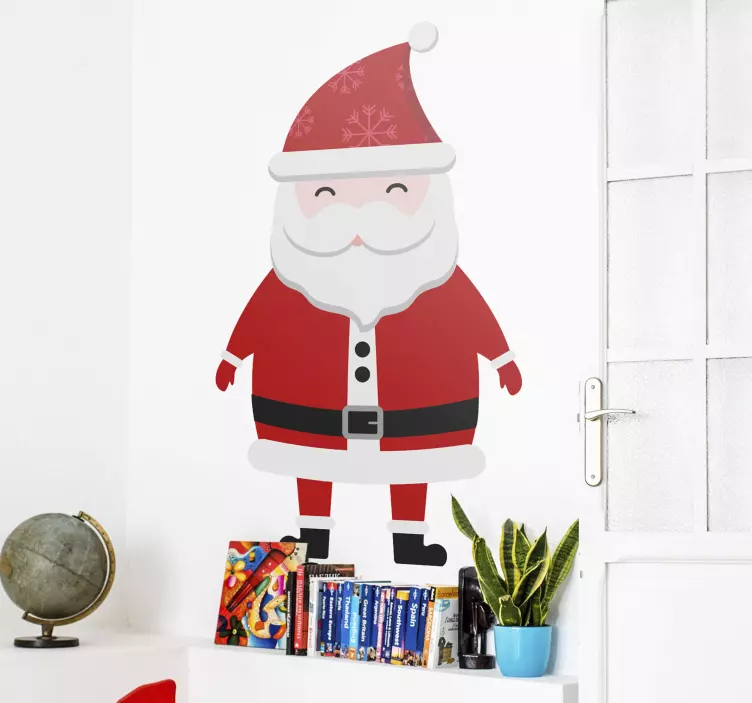 αυτοκόλλητο του Άγιου Βασίλη για τα παιδιά - TenStickers