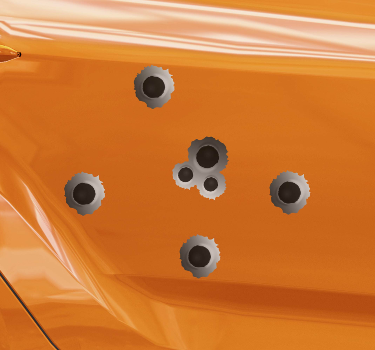 αυτοκόλλητο αυτοκινήτου εφέ λήψης - TenStickers