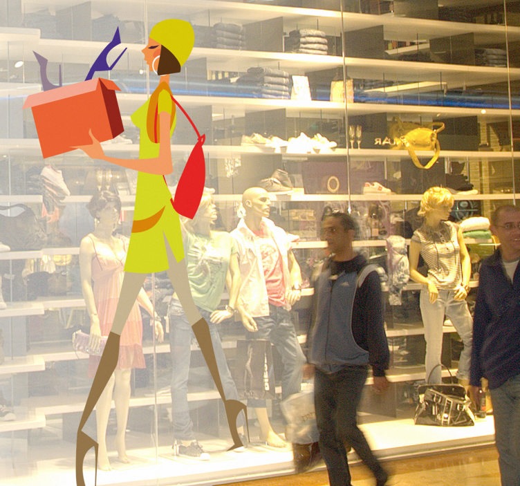 Αυτοκόλλητα τοίχου ζώα της ζούγκλας για κορίτσι με παπούτσια - TenStickers