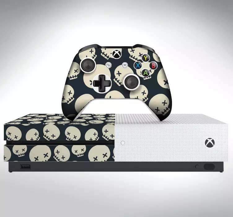 αυτοκόλλητο με σκελετούς xbox skin - TenStickers