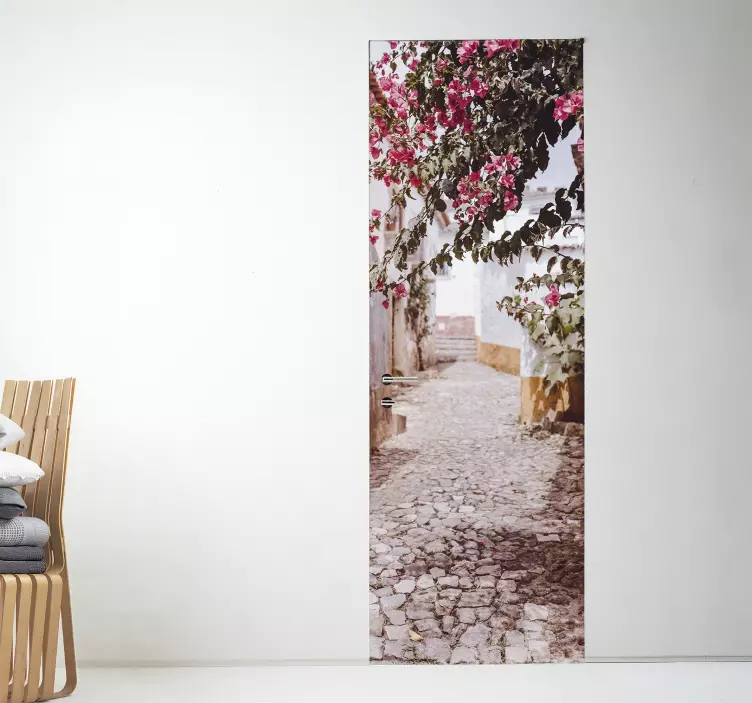 μικρή πόρτα βινυλίου πόρτας δρόμου - TenStickers