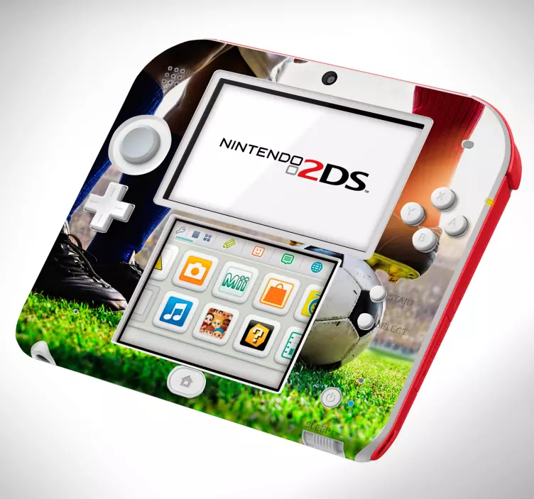 γήπεδο ποδοσφαίρου (3ds xl) nintendo decal - TenStickers