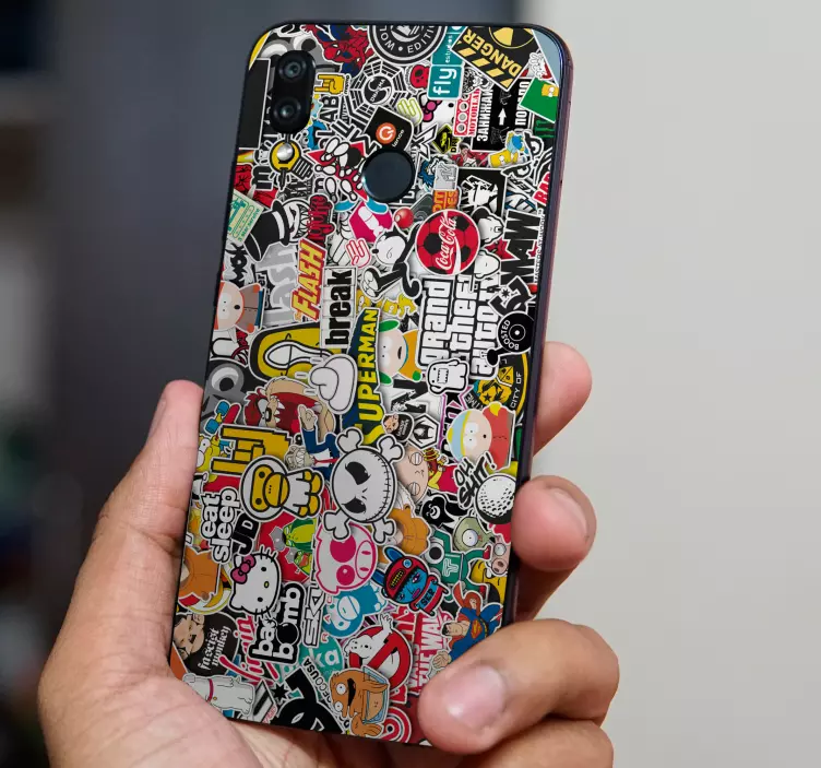 Stickerbomb (huawei) βινύλιο - TenStickers