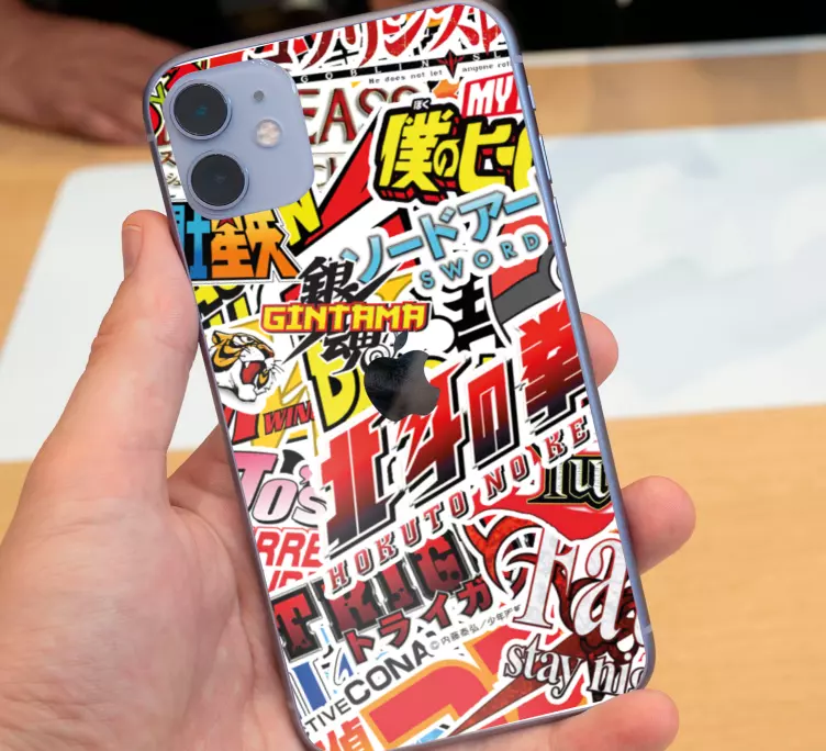 αυτοκόλλητο βινυλίου βόμβα για iphone - TenStickers