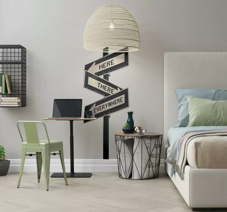 αυτοκόλλητα πινακίδων οδικών πινακίδων - TenStickers