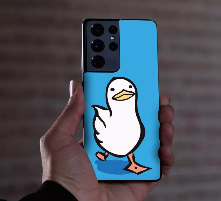 Swaggy πάπια iphone decal - TenStickers