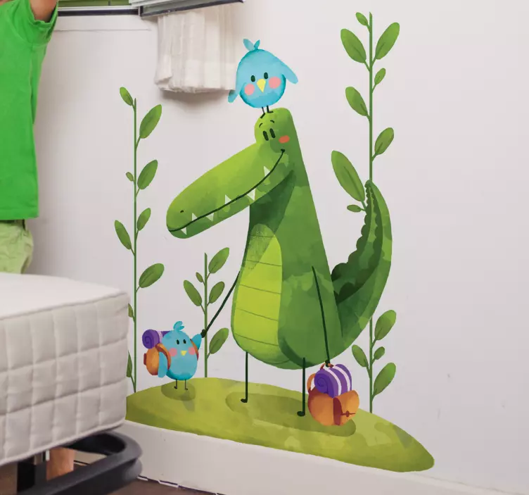 αυτοκόλλητο εικονογράφηση φίλων βάλτο - TenStickers