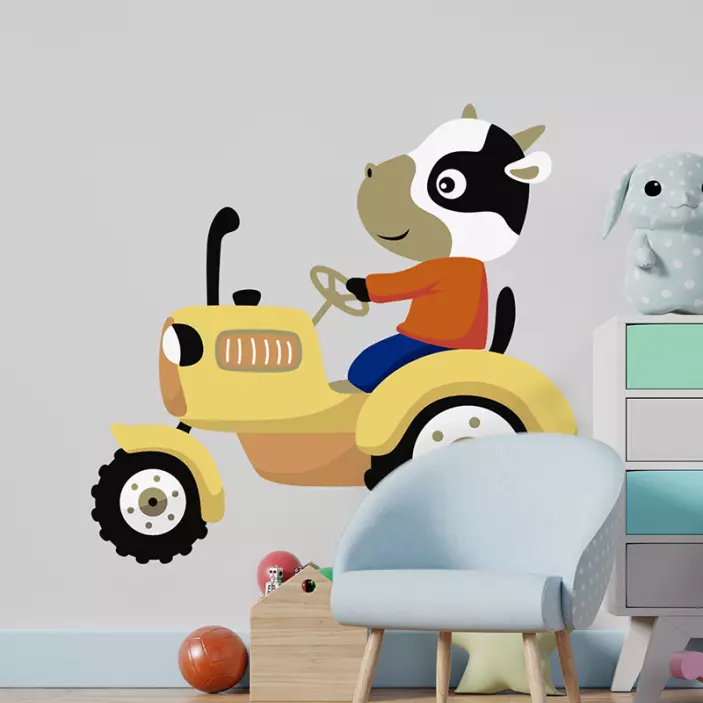 τρακτέρ εικονογράφηση τρακτέρ - TenStickers