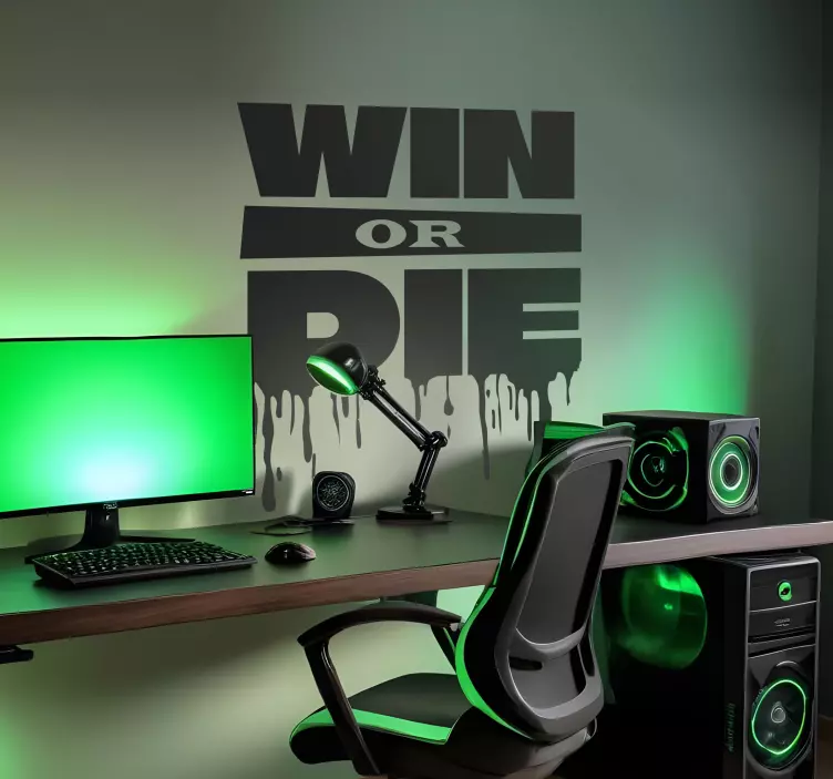 αυτοκόλλητα βιντεοπαιχνιδιών κερδίσει ή πεθάνει - TenStickers