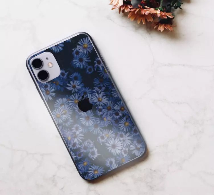 αυτοκόλλητο iphone vintage λουλούδια - TenStickers