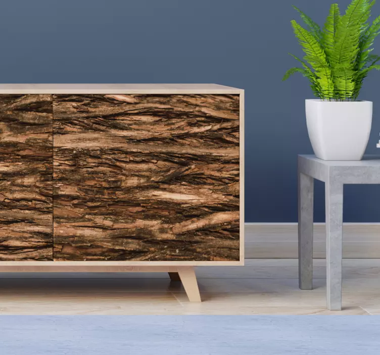 αυτοκόλλητο vintage ξεπερασμένο ξύλο επίπλων - TenStickers