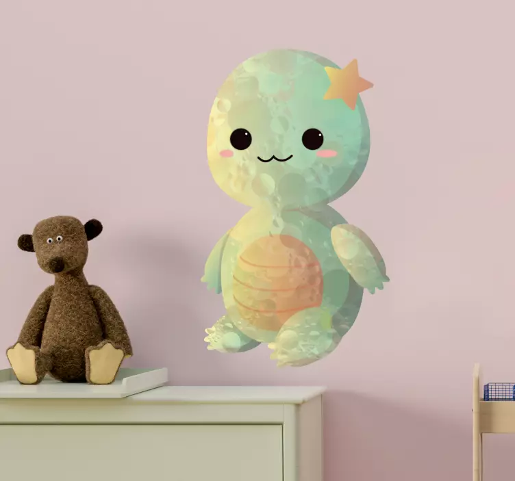 Αυτοκόλλητο για παιδιά χαριτωμένο μωρό πλάσμα - TenStickers