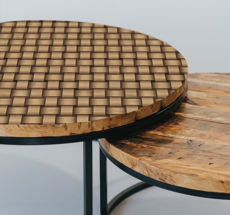 αυτοκόλλητο έπιπλα Το ξύλο διασυνδέεται στα Ελληνικά - TenStickers