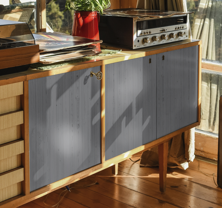 ξύλινο γκρι παντελόνι επίπλων - TenStickers