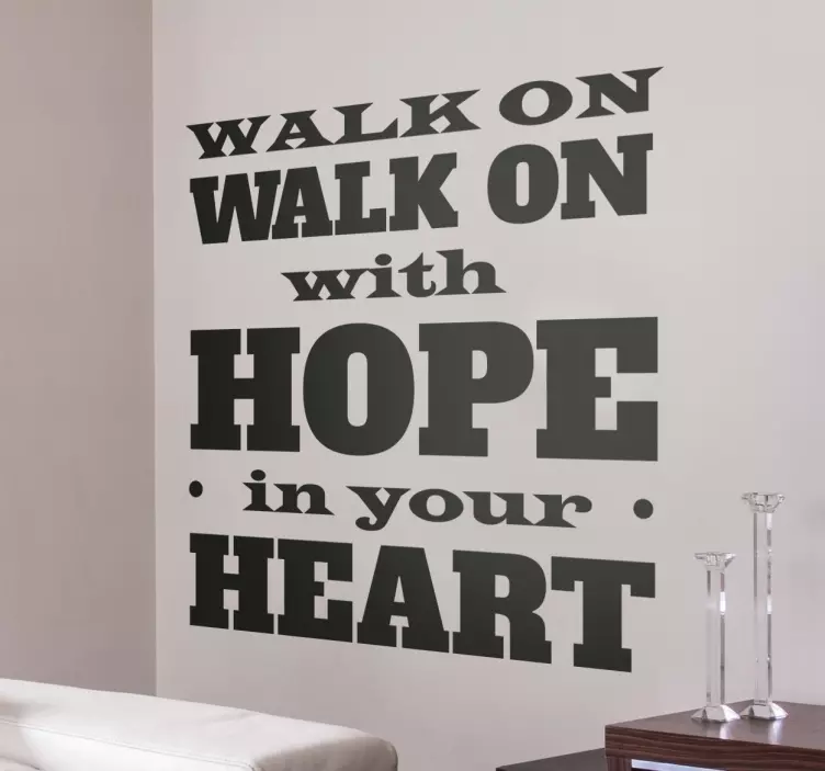 αυτοκόλλητο δεν θα περπατήσετε ποτέ μόνος του Λίβερπουλ - TenStickers