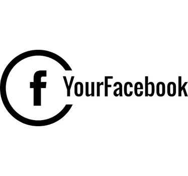 αυτοκόλλητο παραθύρου facebook για επιχειρήσεις - TenStickers