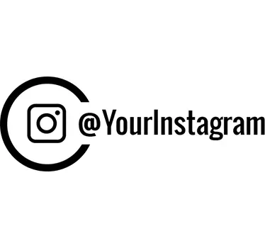 εξατομικευμένο αυτοκόλλητο παραθύρου instagram - TenStickers