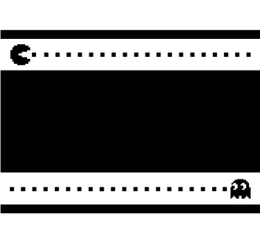 αυτοκόλλητο ντους pacman - TenStickers