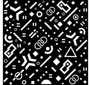 γεωμετρικό μείγμα παραθύρου - TenStickers