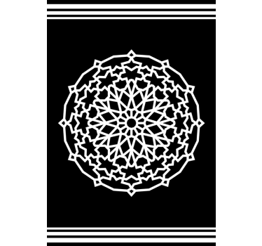 αραβικό γυαλί διακόσμησης παραθύρου - TenStickers