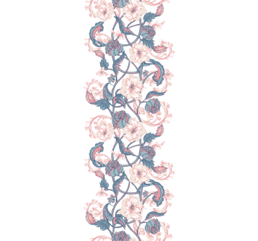 λουλούδια magnolia σχεδίασης παραθύρου decal - TenStickers
