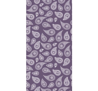 Ying yang paisley παράθυρο decal - TenStickers
