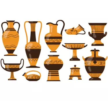 αυτοκόλλητο τοίχου σετ αγγειοπλαστικής - TenStickers