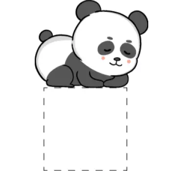 ύπνου panda anime διακόπτη φωτισμού - TenStickers