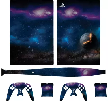 Cosmos playstation 5 skin decal - TenStickers
