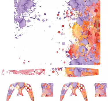 αυτοκόλλητα βαφής playstation 5 - TenStickers
